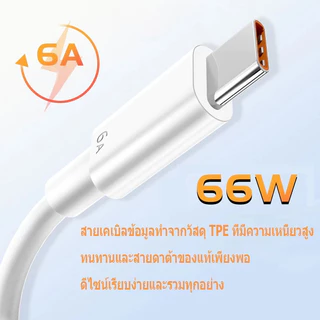 สายชาร์จ OPPO VIVO Type C 1 เมตร 2 เมตร 5V 4A 20w-120w ชาร์จเร็ว