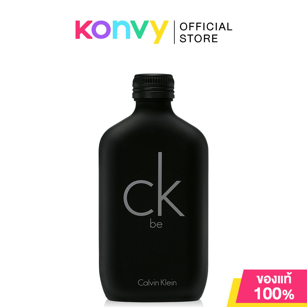 Calvin Klein CK Be EDT [50ml/100ml/200ml] น้ำหอมคาลวิน ไคลน์ Unisex กลิ่นสดชื่นอบอุ่น (ของแท้ 100%)