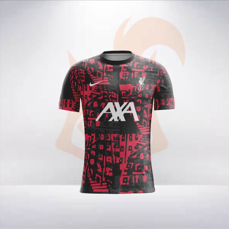 Liverpool Training Prematch Jersey 2021-2022 Tshirt เสื้อไมโครไฟเบอร์คลังสินค้าพร้อม