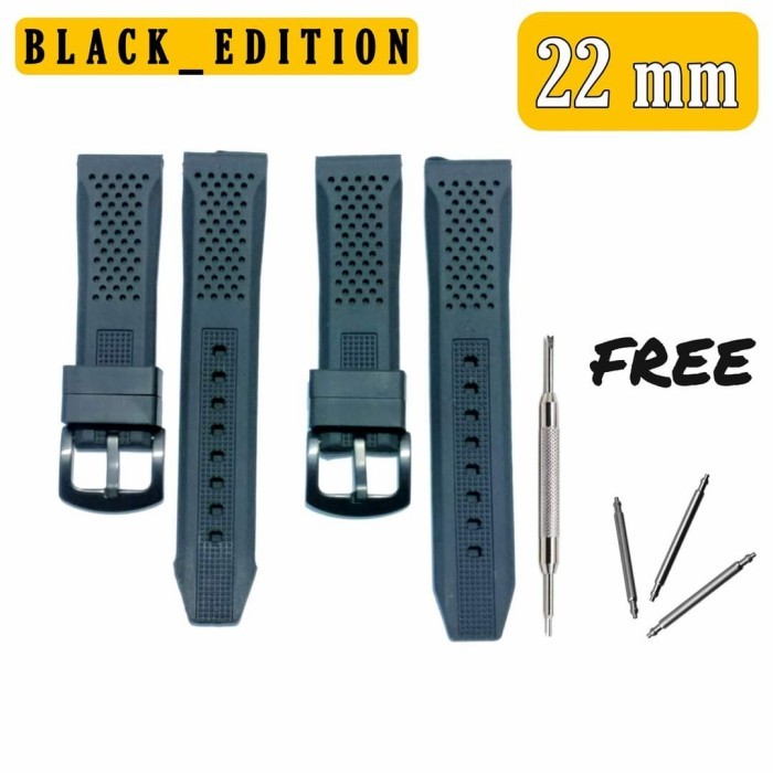 CASIO 22MM WATCH STRAP 22MM RUBBER WATCH STRAP