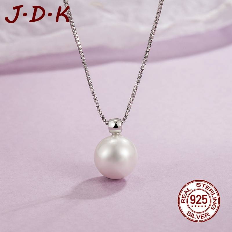 จี้สร้อยคอมุกน้ําจืด JDK ใหม่