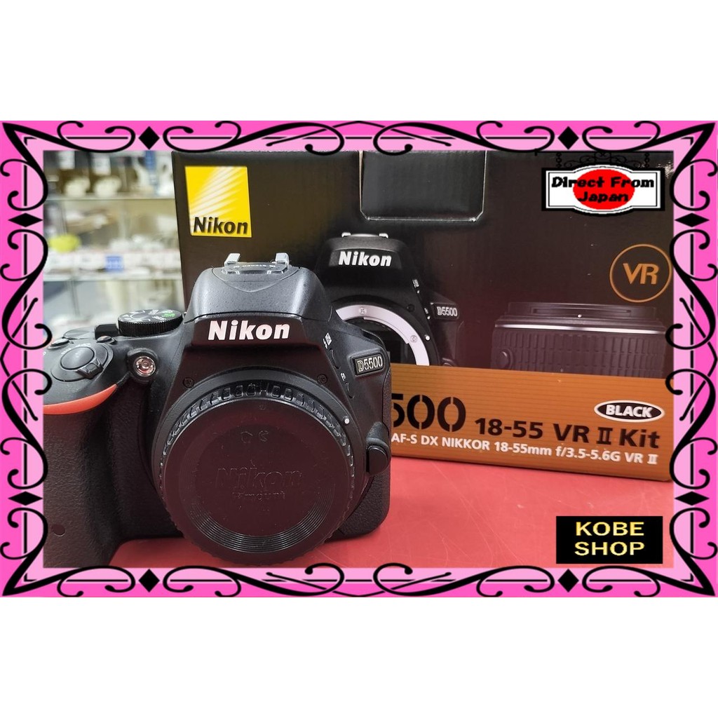 【ส่งตรงจากญี่ปุ่น】 กล้องดิจิตอล SLR NIKON D5500 【สินค้ามือสอง】