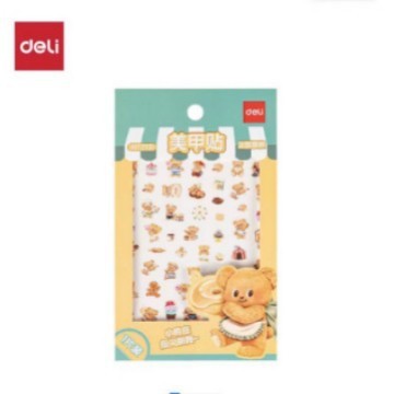 [Aria] Deli Butter Bear Joint การตกแต่งสติ๊กเกอร์แต่งเล็บสามมิติ