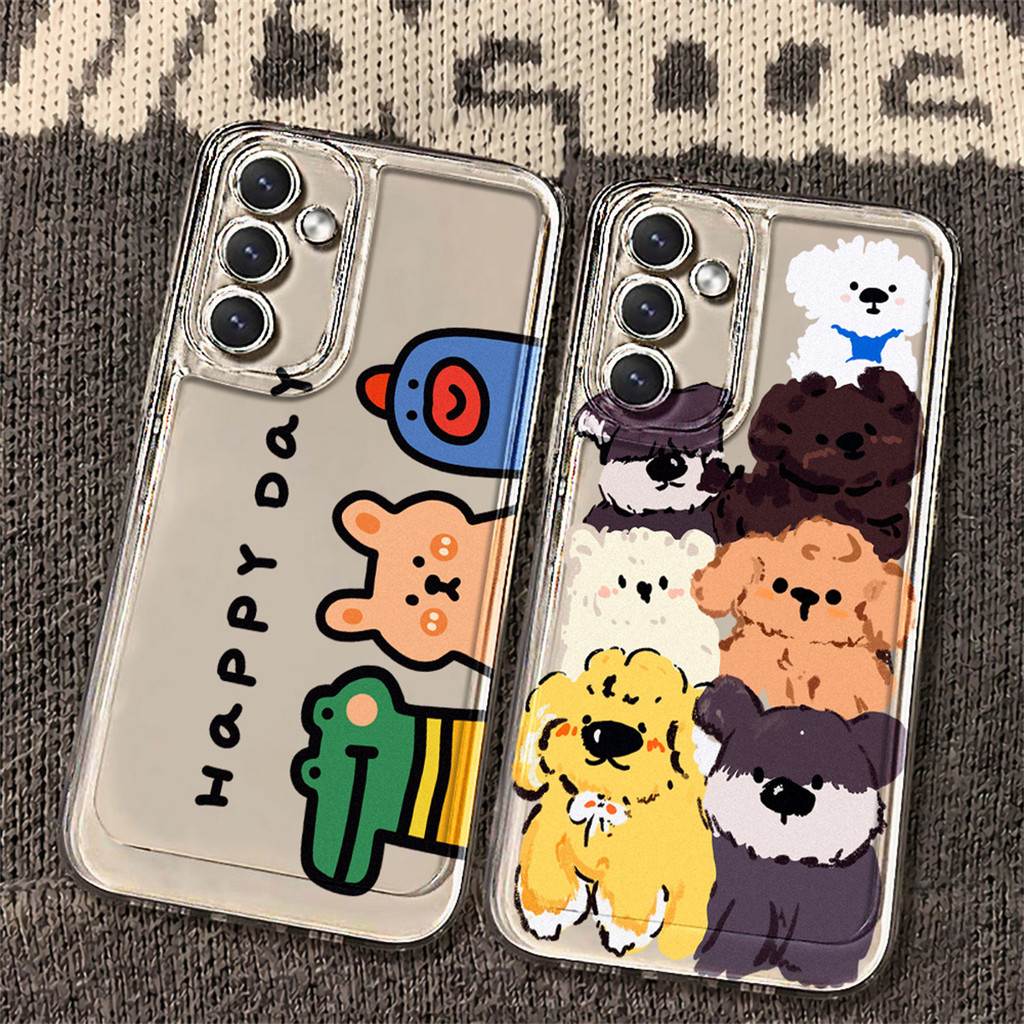 เคสFor Samsung A35 A55 A05S A06 A15 A16 S24 FE S23 Ultra A05 A12 A13 A14 A22 A23 A24 A32 A33 A34 A50 A52 A53 A54 A73 5G