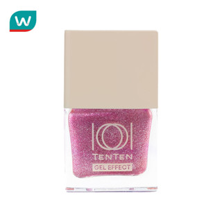 Ten Ten เท็น เท็น น้ำยาทาเล็บ เจล เอฟเฟค 12มล. NBT112 เช็ค อ…