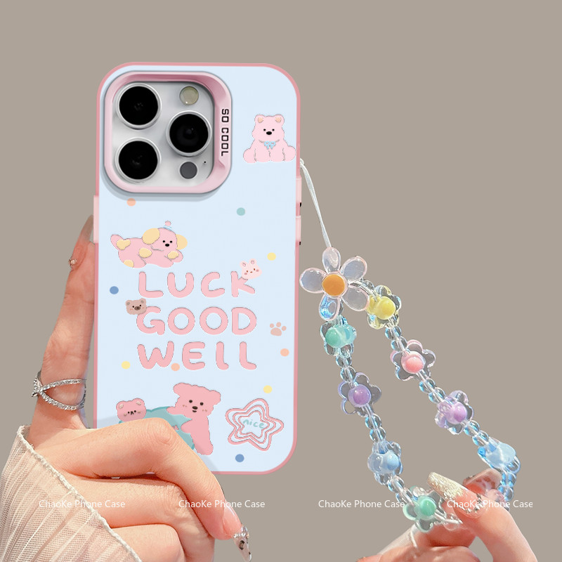 สำหรับ ไอโฟน 15 Pro Max ไอโฟน 13 Pro ไอโฟน 16 Plus 11 12 14 Pro Max XSMAX 7p8p เคสโทรศัพท์นุ่มน่ารัก PK/L-DLMSCY352-GSC