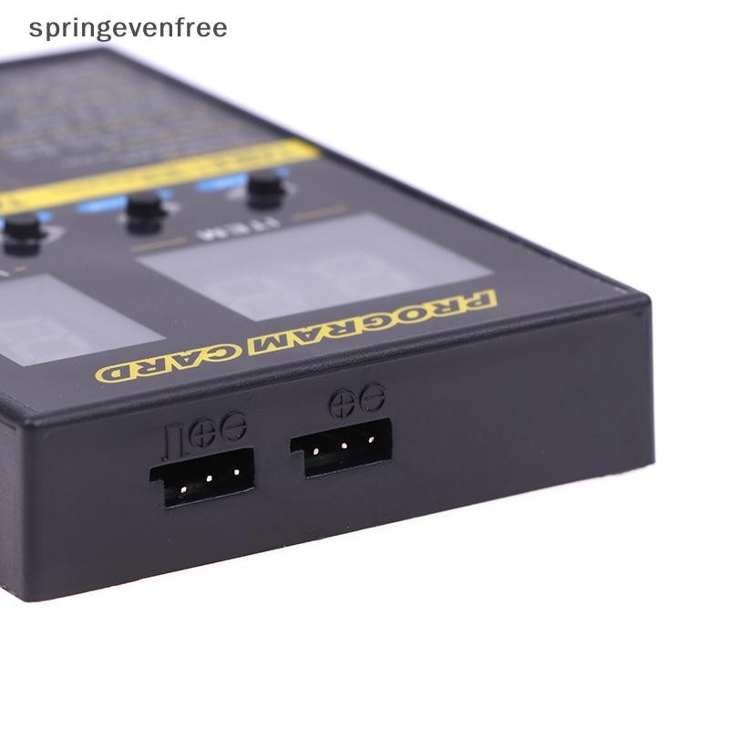Springevenfree Hobbywing RC Program Card สําหรับ XERUN และ EZRUN SC8 Brushless ESC QuicRun WP th