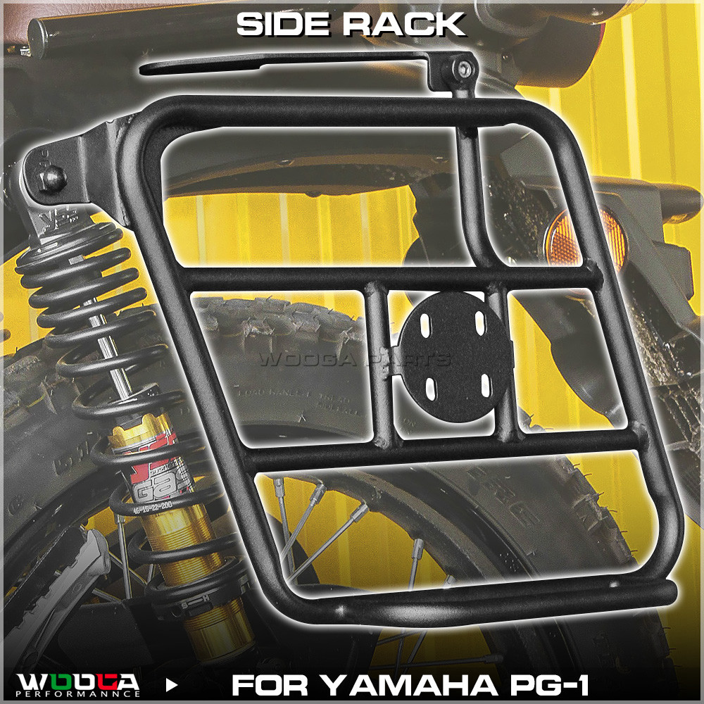 W\ooga ชั้นวางกระเป๋าด้านข้างสําหรับ Yamaha PG-1 PG1 กระเป๋าข้างรองรับถังน้ํามันเชื้อเพลิงยึด PG 1 S