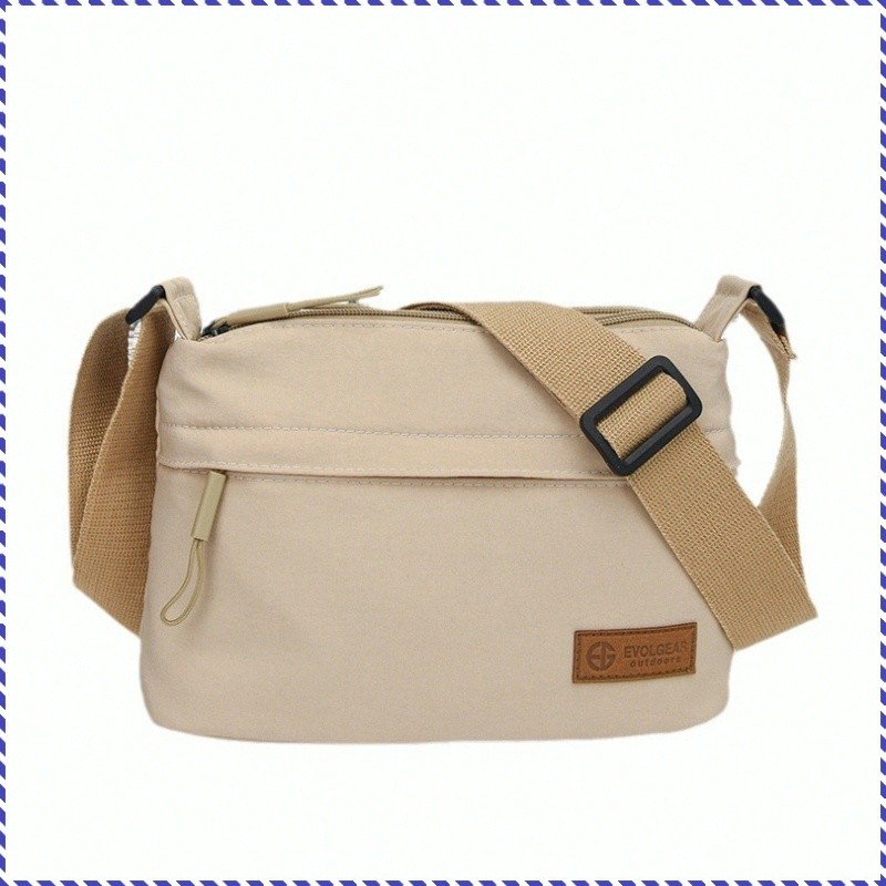 Commuter Crossbody Bag Multi Wearable แฟชั่นไนลอนกันน้ําน้ําหนักเบากระเป๋าสี่เหลี่ยมเล็ก