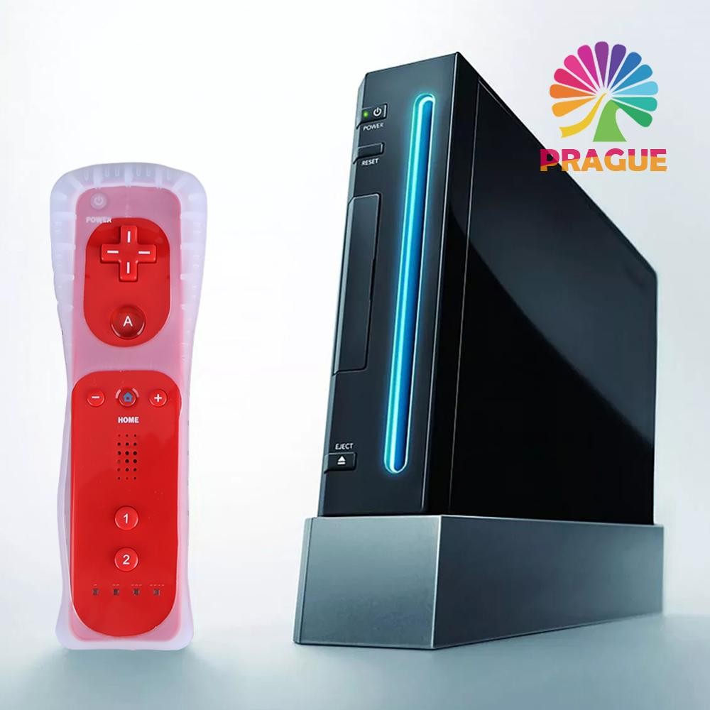 2 In 1 Built In Motion Plus รีโมทคอนโทรลจอยสติ๊ก Joypad สําหรับคอนโซล Wii Wii U [prague.th]