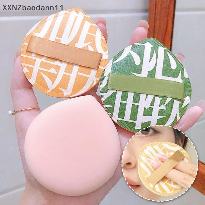Xnz XL Water Drop Air Cushion แป้งพัฟนุ่มหนาฟองน้ํา Face คอนซีลเลอร์ Foundation ซ่อนรูขุมขนหญิงความงามเครื่องสําอางเครื่องมือ MHF