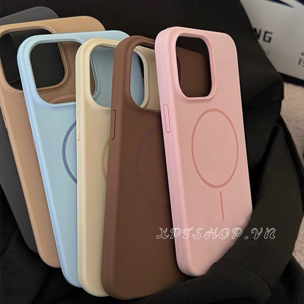 แม่เหล็กซิลิโคนเหลวเคสโทรศัพท์สําหรับiphone 16 Pro Max 16 Pro 16 Plus 15 Pro Max 14 13 12 11 Pro Maxกันกระแทกป้องกันปลอก