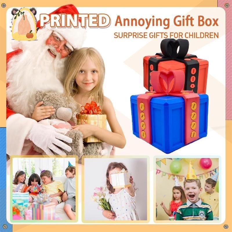Annoying Box,Puzzle Box with Screw, Prank Screw Box, Novelty Idea for Family and Friends