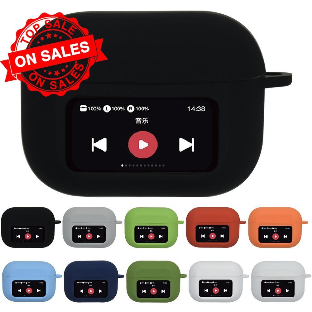 สําหรับ Airpods A9pro พร้อมขอบหน้าจอหูฟังบลูทูธไร้สาย, เคสซิลิโคนป้องกัน, P1u9 บาง
