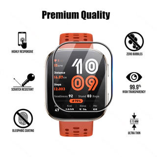 1-3PCS Amazfit Bip Max 6 3D หน้าจอโค้ง Protector สําหรับ Amazfit Bip6 สมาร์ทนาฬิกาป้องกันฟิล์มอุปกรณ์เสริม