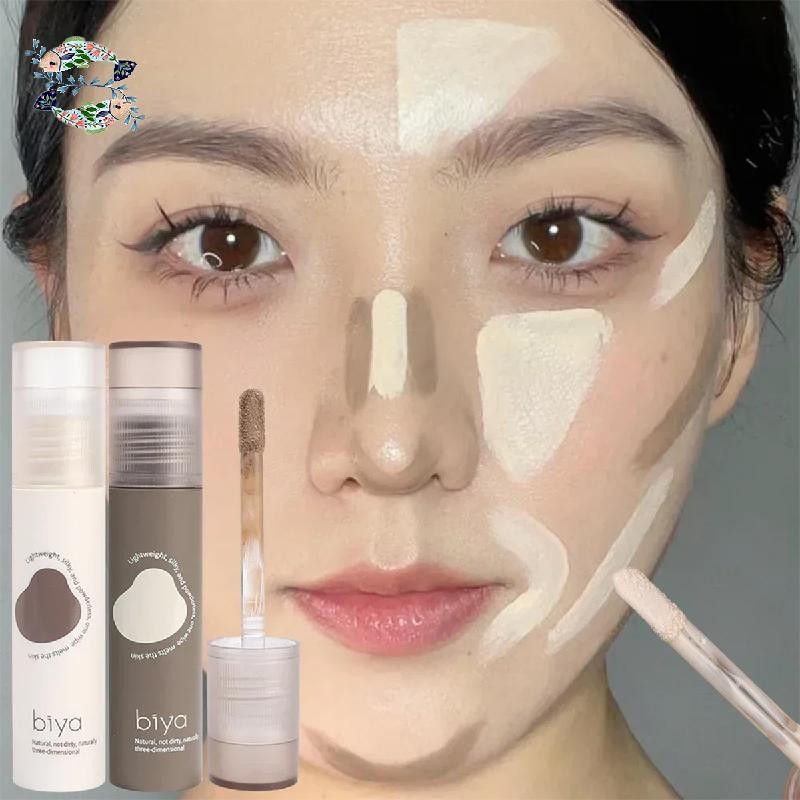 การสร้างใบหน้า, น้ํายาคอนทัวร์, ไฮไลท์เนื้อแมท, เพิ่มความกระจ่างใสสามมิติ, เงาจมูก, แท่งคอนทัวร์เหลว