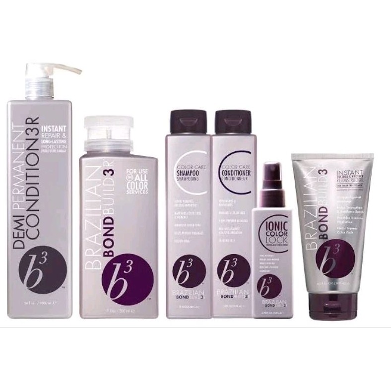 b3 Brazilian BondBuilder Color Care Shampoo /Conditioner /Restore & Protect Reconstructor รักษาสีผม 