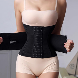 护腰带วิ่งฟิตเนสลดน้ําหนักเอวลดความอ้วน减身天然生用护带钢板腰带带连衣女士中老年人料女士…