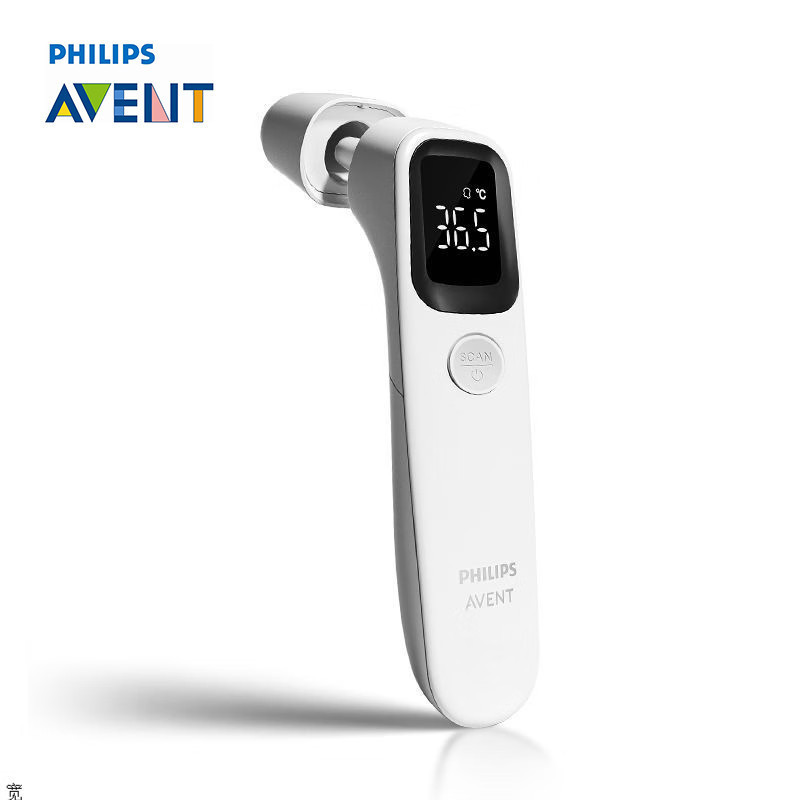 Philips Avernt EAT-R832 เครื่องวัดอุณหภูมิอินฟราเรด 2-in-1 โหมดหูและหน้าผาก