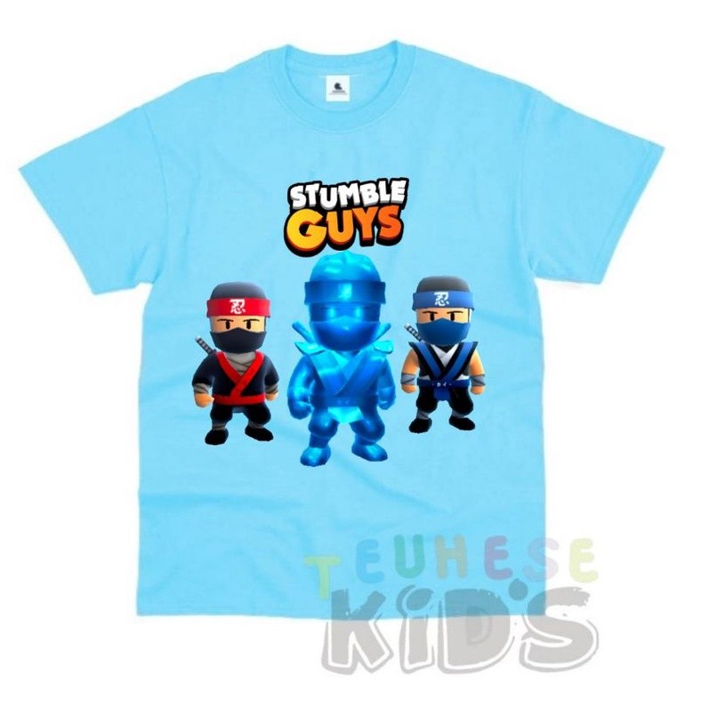 🧸เสื้อยืดเด็ก🎊 เสื้อยืด Stumble guys CHILDRENS, premium MATERIAL 100-150