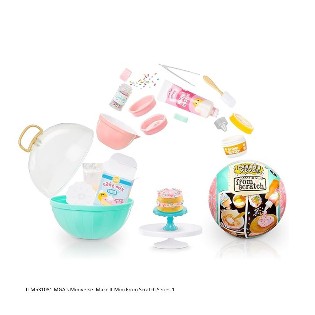 Mga miniverse - Make It Mini From Scratch Series สุ่มของเล่น DIY miniverse 1MAGS