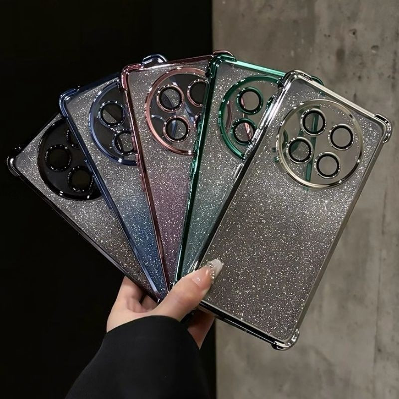 สําหรับ Honor X9C 5G/X9C สมาร์ท 5G เคสโทรศัพท์ถุงลมนิรภัย DROP-Resistant Glitter เลนส์รวมทุกอย่างนุ่มป้องกันกรณี Drop-Resistant