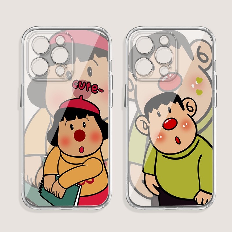 เสืออ้วนน่ารักโปร่งใสเคสโทรศัพท์สําหรับvivo Y50 Y30 Y02 Y03 Y02S 4G Y3 Y11 Y30i Y66 Y67 Y71 Y77 Y83 