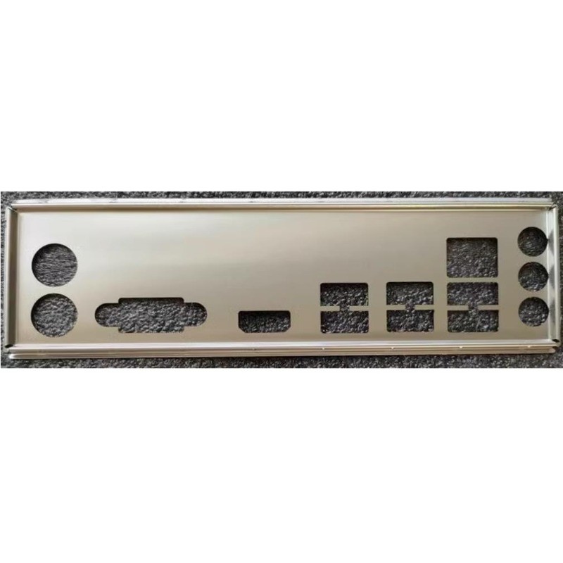 I/O IO Shield แผ่นด้านหลัง Baffle สําหรับ GIGABYTE B460M H B450M H เมนบอร์ด Bezel Bracket