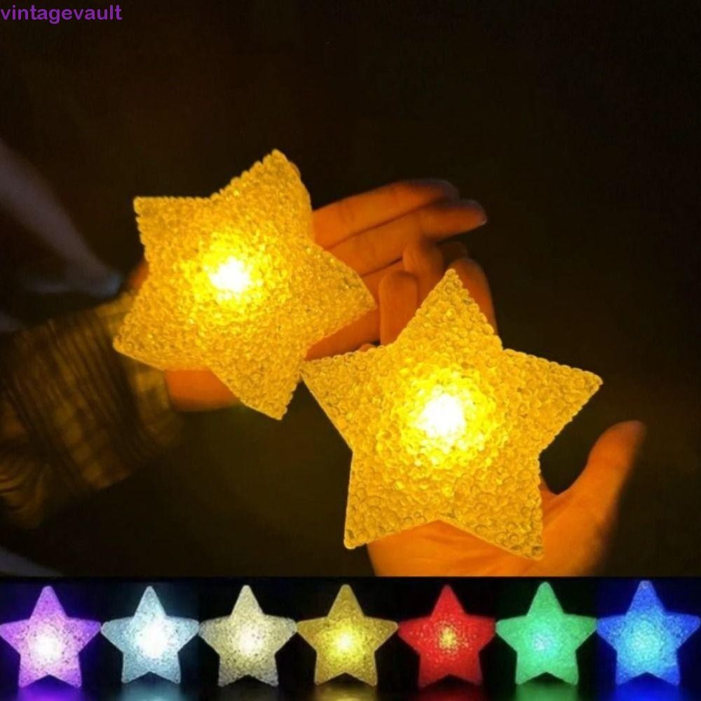 VINTAGEVAULT สร้อยข้อมือกระพริบ, คอนเสิร์ตปาร์ตี้งานแต่งงานวันเกิด Star Lighting สายรัดข้อมือ, Creat