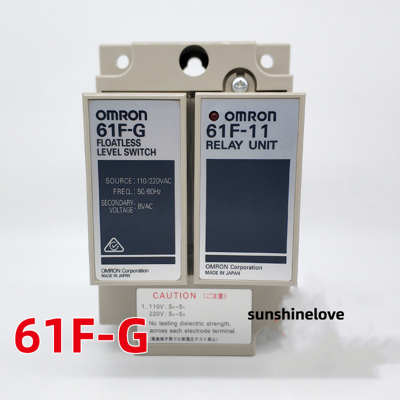 Omron ตัวควบคุมระดับน้ํา 61F-G รีเลย์ระดับของเหลว G1 2 3 4 IH LS-CP11-NRA BS-1