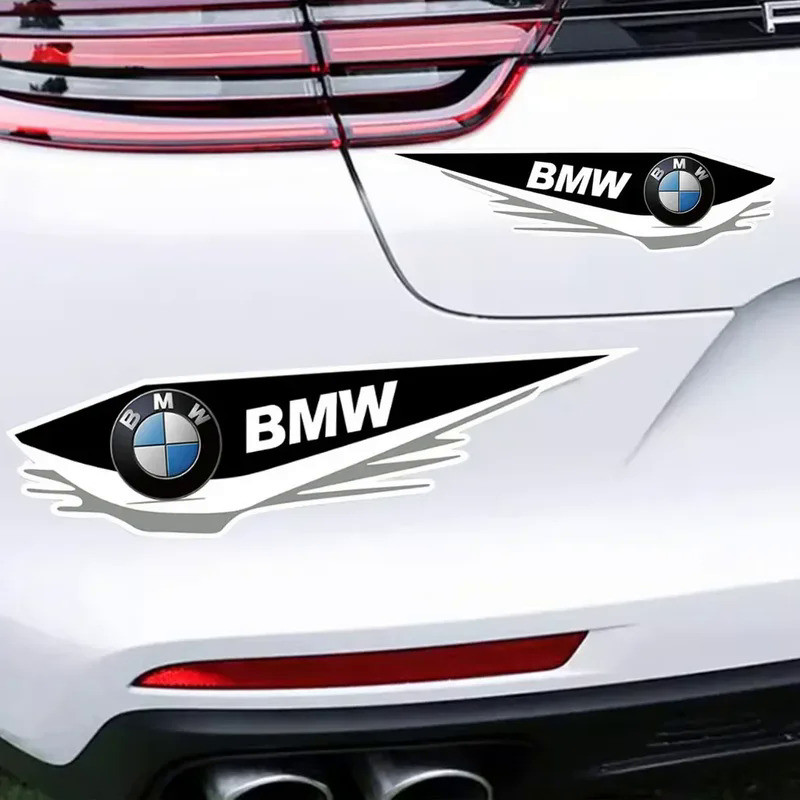 Car Triangle Windows Side Window Body Stickers Decals For BMW X1 F10 F20 F21 F30 E38 E39 E46 E60 E61