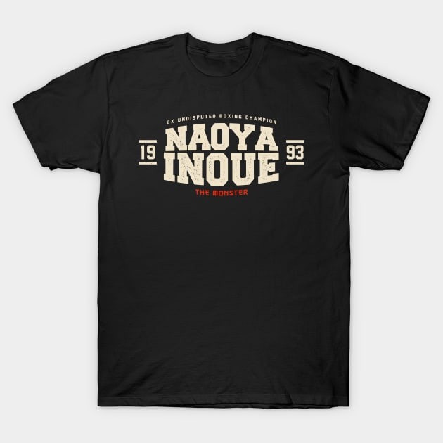 เสื้อยืด team naoya inoue T-Shirt แท้ Cotton 100% S-5XL สินค้ามาใหม่ ต้านทานรอยยับ เซ็กซี่ การ์ตูน