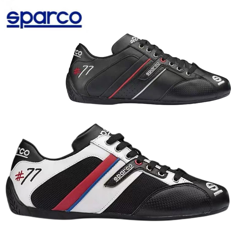 Sparco Racing shoes Formula Racing Shoes Sparco Fighter Shoes Genuine Leather Go-Kart Rally Drift Ra