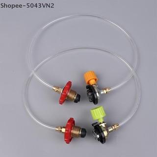 {RE} Cắm Trại Bếp Gas Nạp Lại Bộ Chuyển Đổi Ngoài Trời Cassette Bình Gas Van Đổ Bình Gas Lò Phụ Kiện Van Lạm Phát ♥♥