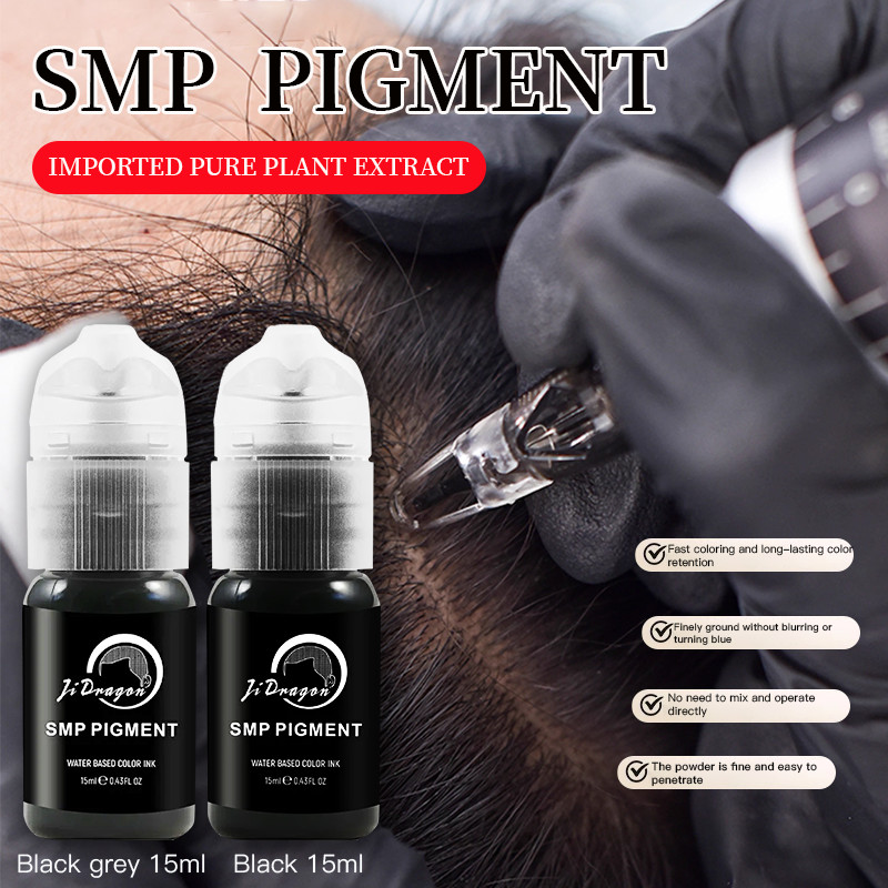 Available15ml SMP Tattoo Pigment Ink ชุดสีแต่งหน้าถาวร Microblading Supplies Professional Scalp Liquid Shading Micropigmentation