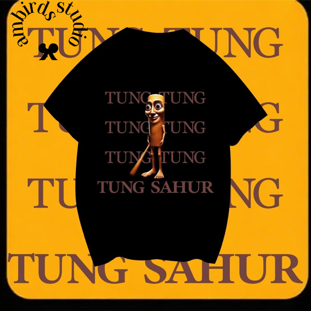 Ambirds & เสื้อ Tung Tung Tung Sahur T-shirt เสื้อยืดตลกๆ  S-5XL#16