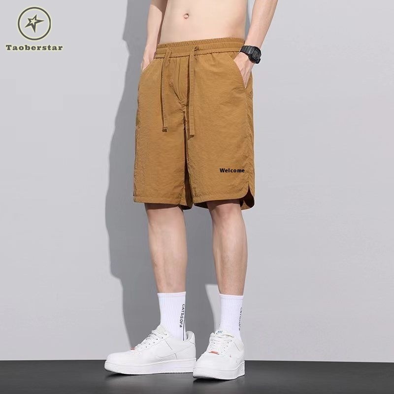 Taoberstar กางเกงขาสั้นลําลองหลวมแห้งเร็วสําหรับผู้ชาย