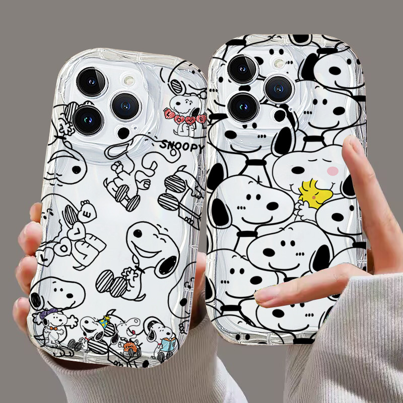 น่ารัก Snoopy สําหรับ VOVO V50 V40 Lite V30 V3E V29 V29E V27 V27E V25 V23 V20 Pro V23E V21E V20 SE เ