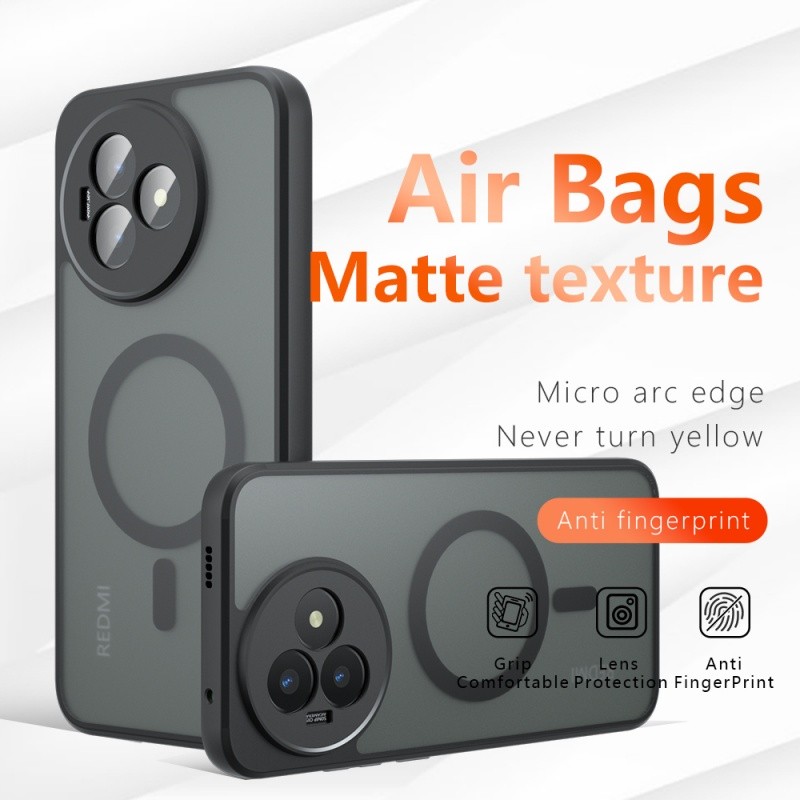 สําหรับ Redmi K80 Ultra กรณี Matte Drop-proof ในตัวถุงลมนิรภัยมุมลื่นสําหรับ Xiaomi Redmi K80pro K 80 กันกระแทกกันชน