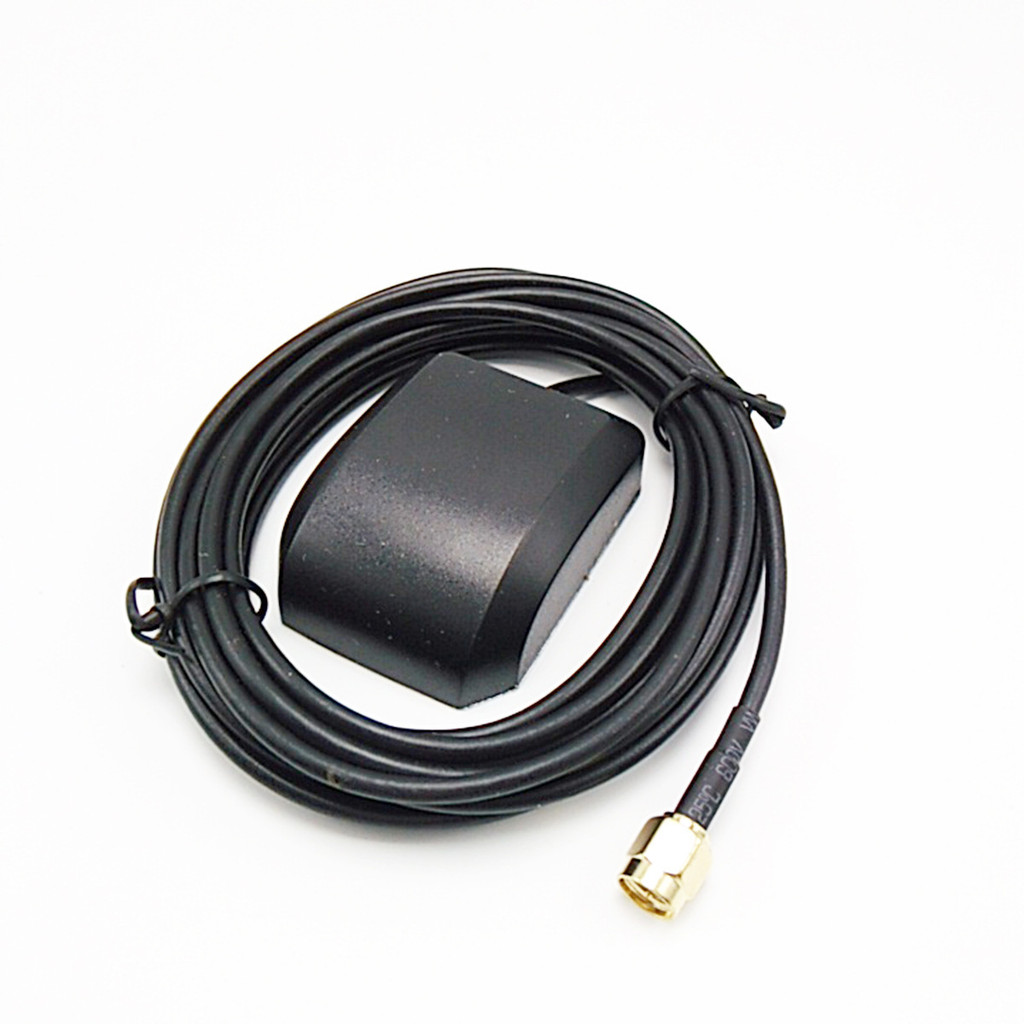 GPS เสาอากาศตําแหน่งรถยนต์ 3m Feeder GPS Mouse Shell GPS Navigation Antenna DVD Navigation Antenna