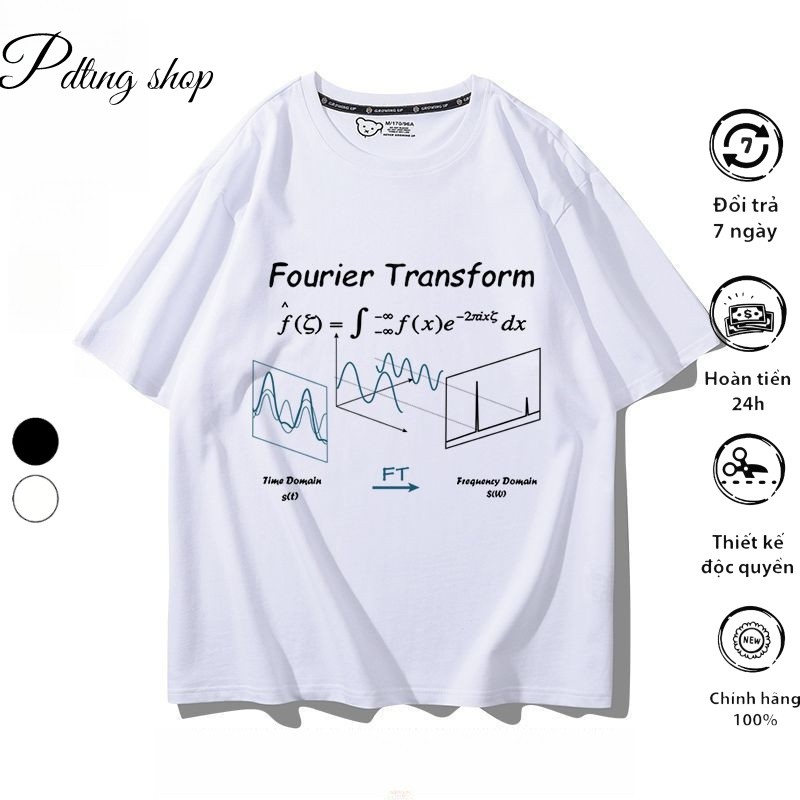 เสื้อยืดทรงกล่องนูนและหุ้มด้วยผ้าแบรนด์ Maxwells Fourier เสื้อยืดสนุกสุด ๆ PDTing