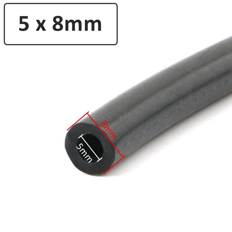 1/5M ท่อซิลิโคนสีดำ3 ~ 38มม. ท่อยางทนความร้อนหนายืดหยุ่นได้สายปั๊มลม ราคา ถูกที่สุด ดีลบีเคเค แกลเลอรีภาพที่ 8