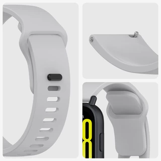 สายซิลิโคนสําหรับ Redmi Watch 5 Active 5 Lite 22 มม.สร้อยข้อมือสําหรับ Xiaomi Redmi Watch 3 Active 3 Lite สายรัดข้อมือเปลี่ยนได้