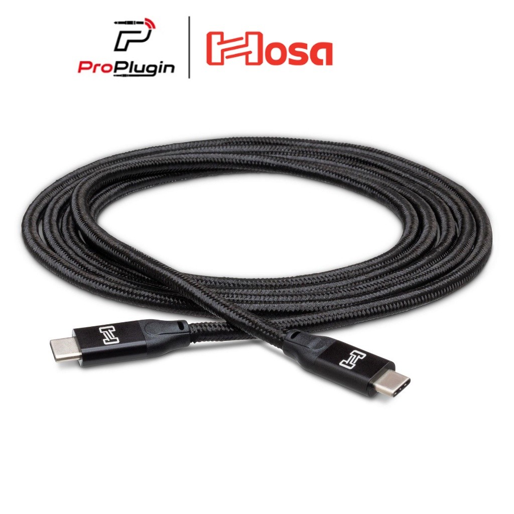 Hosa USB-306CC SuperSpeed USB 3.1 (Gen2) Cable, Type C to Same (ProPlugin)
