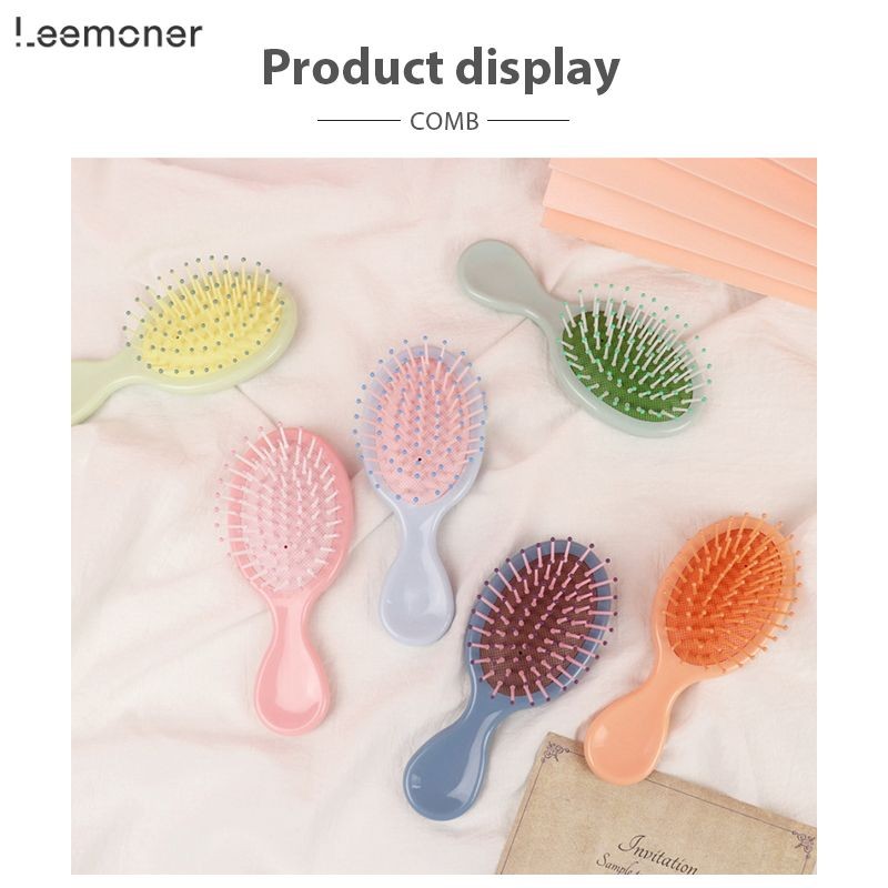 [Lemon]แอร์แบ็กนวดหวีขนาดเล็กกะทัดรัดเด็กน่ารักเด็กหญิงกลับบ้านหวีพกพา-LN