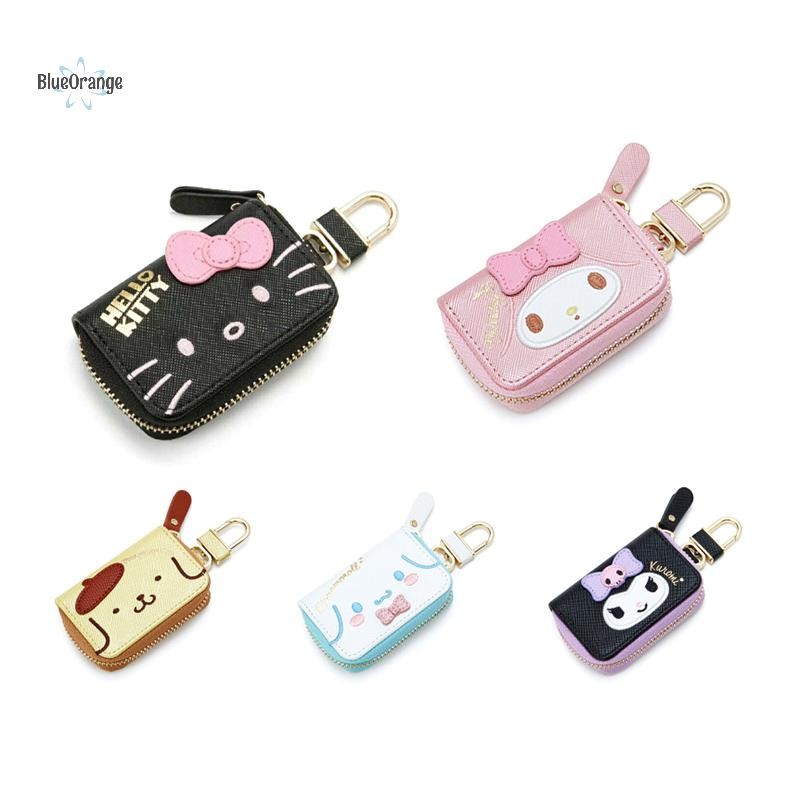 ใหม่ใหม่ Sanrio การ์ตูนกรณี Kawaii Hello Kitty Cinnamoroll Melody Kuromi กระเป๋าเหรียญน่ารักอะนิเมะเก็บกระเป๋าขนาดเล็กของขวัญสําหรับสาวร้อน