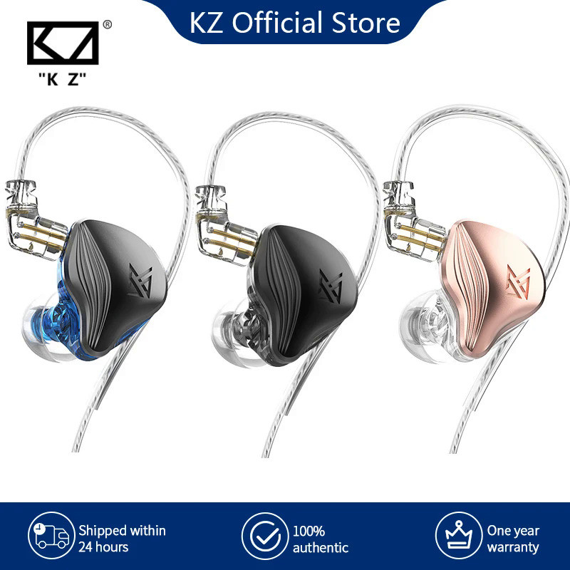 KZ ZEX  1 Electrostatic 1 Dynamic  In Ear Monitor Earplugs Detachable Cable Headphones  Noice Cancel