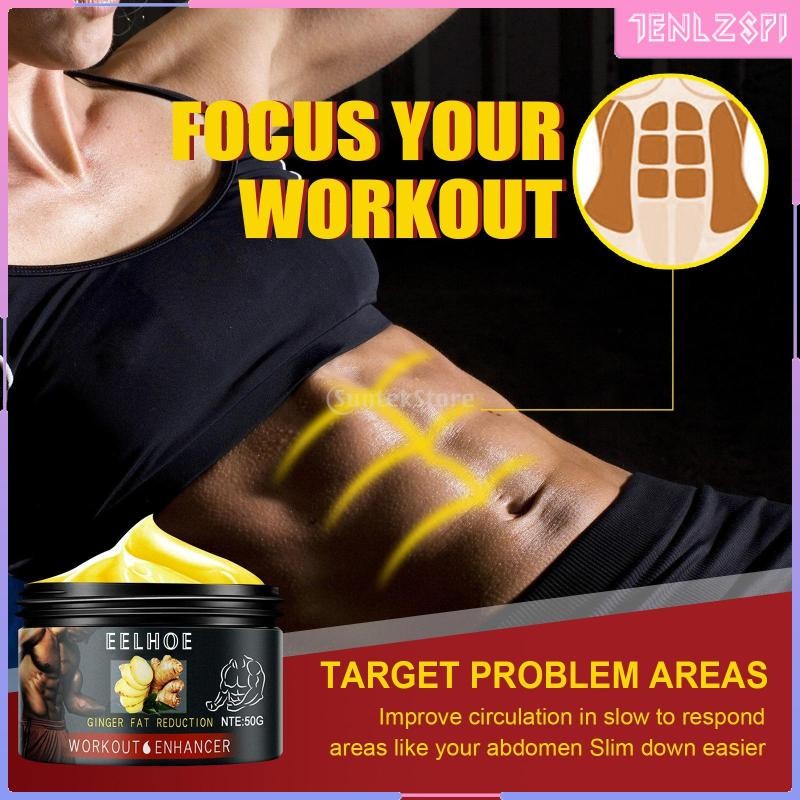 [Acituna] Cream Abdomen Waist Fitness Slim Cream Firming Hot Spa