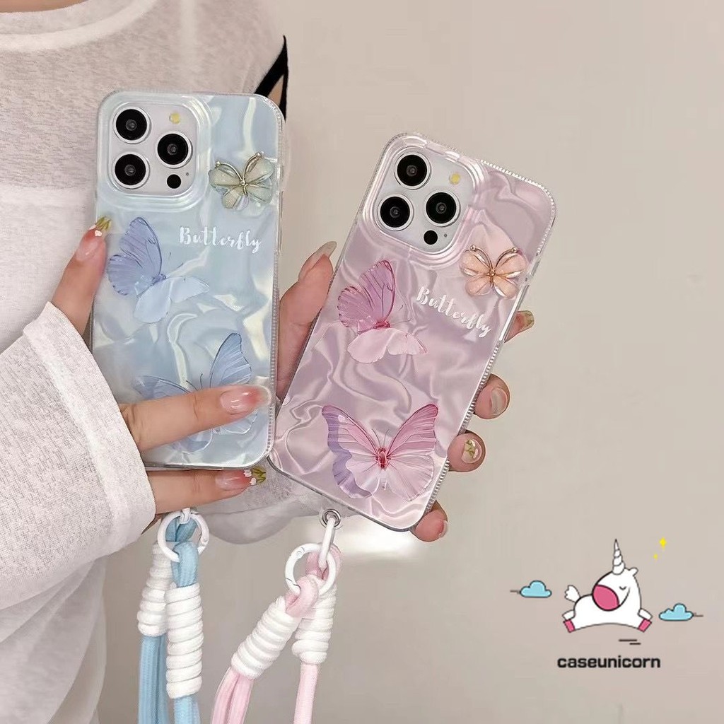 สําหรับoppo A60 A3Pro A16s A38 A57 A3X A15 A17 A18 A16 A3s A7 A33 A78 A17K A31A53 A74 A5s A9 A5 A5 A76 A58 A74 A54 A67 A67 A54 A67 11K A67 A16 A15Zกรณีผีเสื้อกรณี