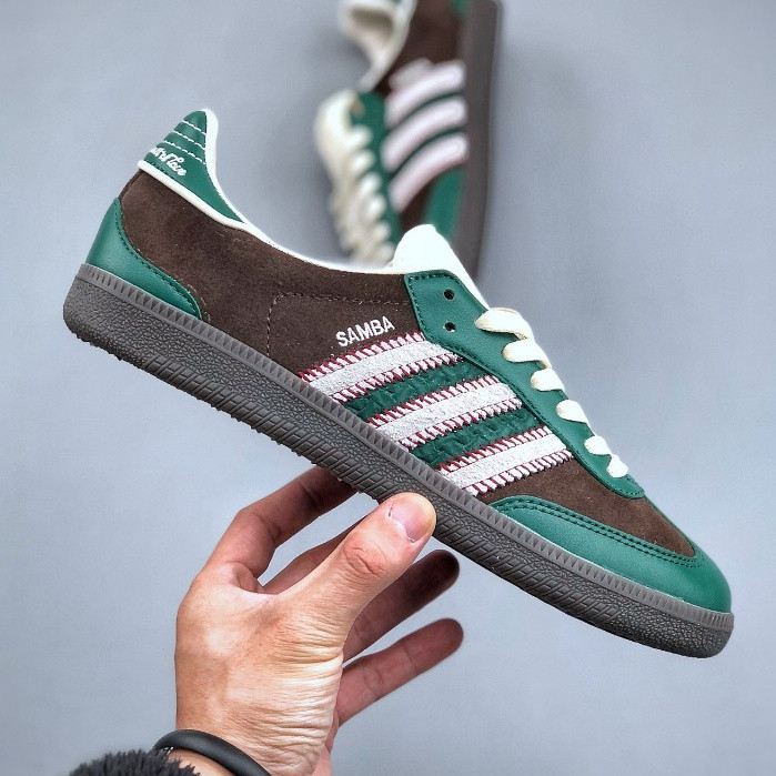 NOTITLE x Adidas samba Joint Retro samba รองเท้าผ้าใบ (ผู้ชายและผู้หญิง)